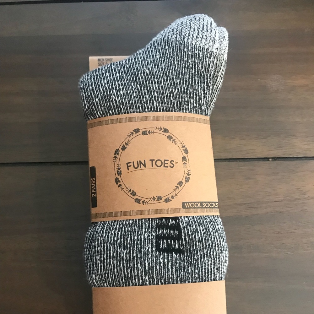 Merino Wool Socks (2 pairs)